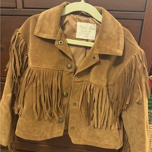 4-5 Rylee and Cru suede jacket
